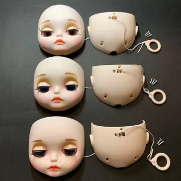 아이시돌 페이스 아이 기믹 매트 화이트 스킨 3세트