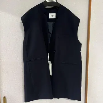 AMERI OTONA WRAP VEST SET UP DRESS 아메리