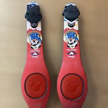 디즈니 크루즈 라인 매직밴드 2개 세트 미키 밴딩