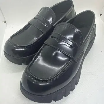 ZARA 남성용 25cm 청키 트랙 밑창 로퍼 39 통굽