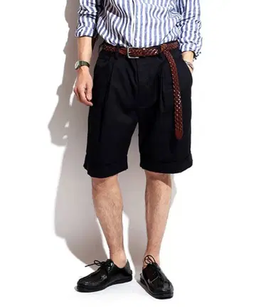 ENGINEERED GARMENTS 숏팬츠 30 별주 네이비