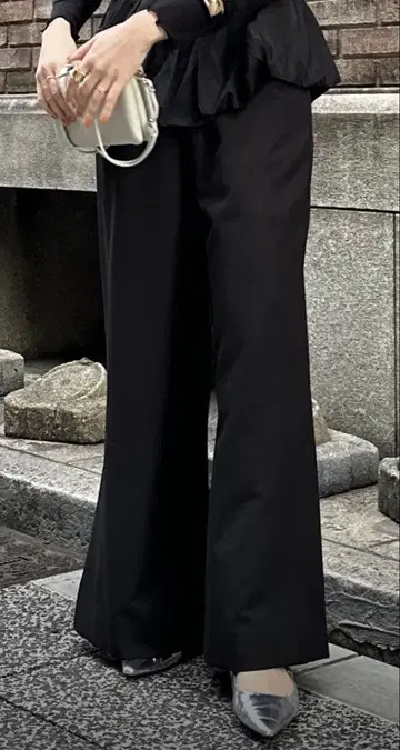 DouDou [ 포멀 대응 ] WEB 한정판 와이드 팬츠