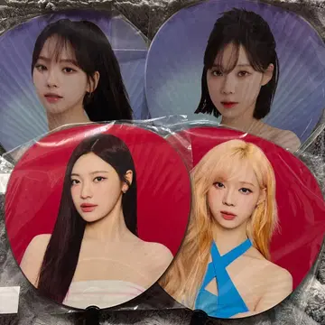 aespa 부채 4개 세트 카리나 윈터 닝닝