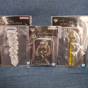 제일복권 몬스터 헌터 와일즈 D상 스테디셀러 키링 1개 H상 2개