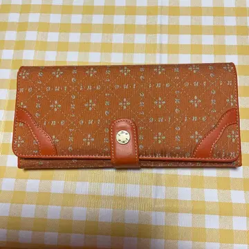 미오카제 장지갑 꽃무늬 프린트