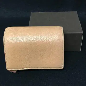 HAMANO 일본제 소가죽 가죽 접이식 지갑 /M1