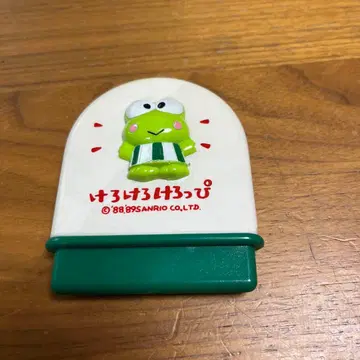 산리오 케로케로케로피 에티켓 브러시 거울 쇼와 레트로