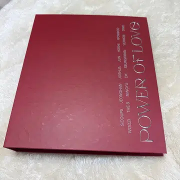 POWER OF LOVE 세븐틴 포토카드