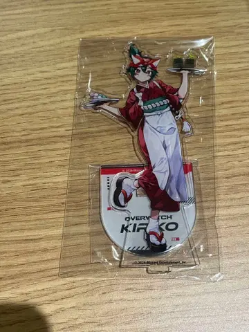 오버워치2 DiCE 콜라보 카페 아크릴 스탠드 키리코