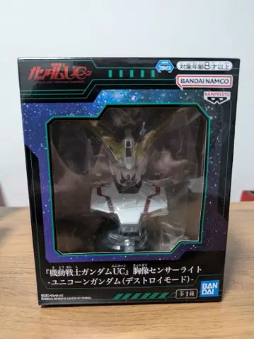기동전사 건담 UC (유니콘) 흉상 센서 라이트 디스트로이 모드
