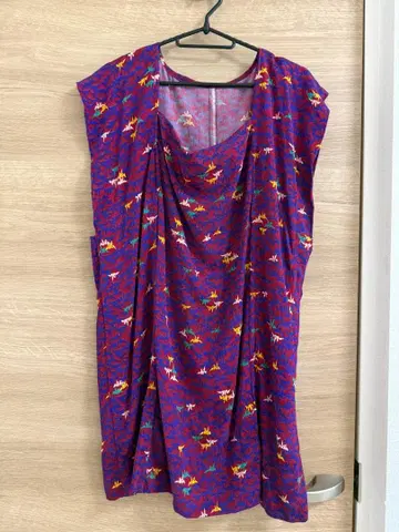 기모노 리메이크 슬리브리스 튜닉