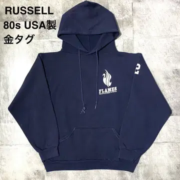 80s 금색 택 USA제 RUSSELLATHLETIC 맨투맨 후드티