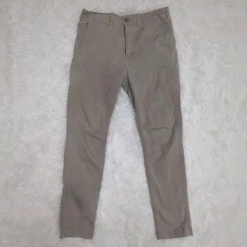 빔즈 스키니 팬츠 S 사이즈 그레이 일본제 코튼 블렌드