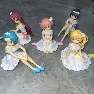 [개봉품] 마법소녀 마도카 마기카 피규어 5체 세트