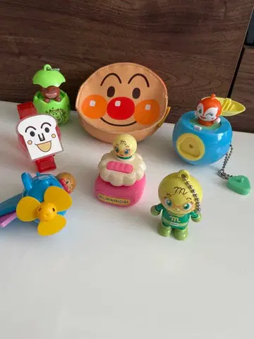 호빵맨 완구 세트 코인 케이스 등 7점 세트
