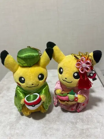 피카츄 교토 키링 2개 세트