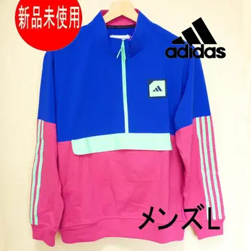 새상품 (남성용 L) 아디다스 골프 하프 지퍼 자켓/아노락