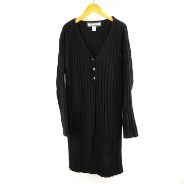 VINTAGE 멕시코제 CRYSTAL KOBE 리브 니트 가디건