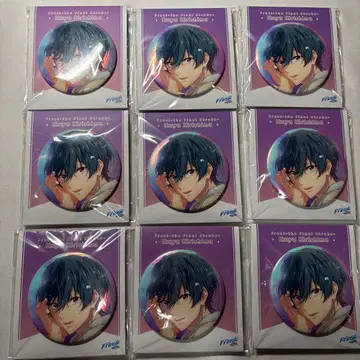 W Free! FS 오로라 캔뱃지 Sparkle 키리시마 이쿠야 9개