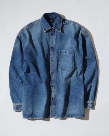 MB 하이엔드 빈티지 데님 셔츠 자켓 by SHOWA 사이즈 S