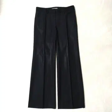 띠어리 럭스 슬랙스 센터 프레스 울 혼방 블랙 빅 사이즈 42