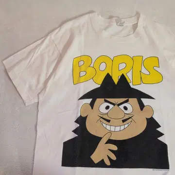 90s 록키와 불윙클 폴리스바데노프 빈티지 티셔츠