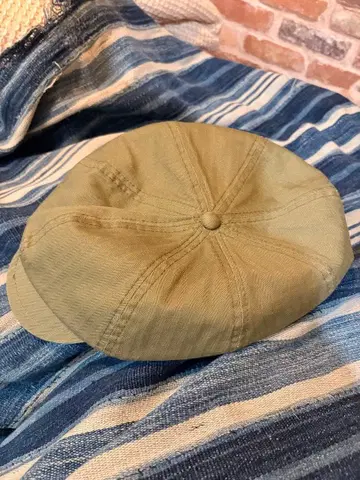 리얼 맥코이 HBT 올리브 그린 헌팅 캡