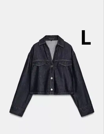 ZARA 자라 Z1975 숏 데님 셔츠 새상품, 미사용