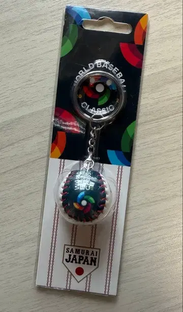 2026 WBC 라운드 키체인