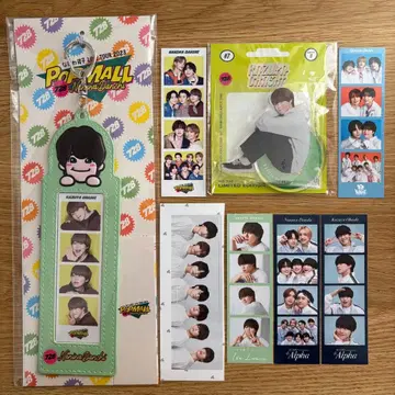 나니와단시 오하시 카즈야 POPMALL 포토 카드 아크릴 스탠드 세트