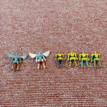 뮤턴트 닌자 터틀즈, 미니 슈퍼 터틀즈 피규어 6체 세트