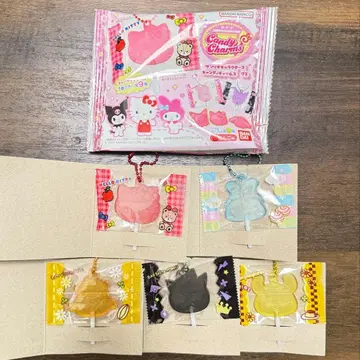 산리오 캐릭터즈 캔디 참즈 5개 세트 구미