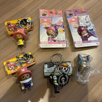 원피스 초파 드래곤볼 40주년 스트랩 브룩 키링