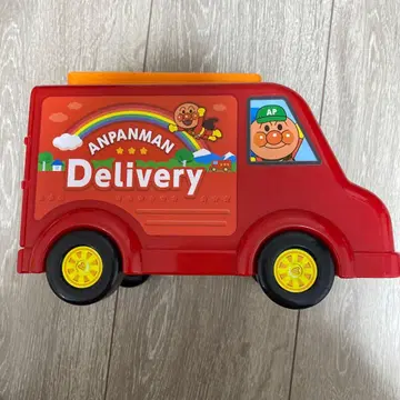 호빵맨 택배 딜리버리 트럭과 잡화 세트