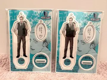 히타시 한정판 진격의 거인 아크릴 스탠드 스쿨 카스트 엘빈 2개