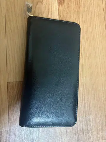 장지갑 가죽 라운드 지퍼 대용량 개운