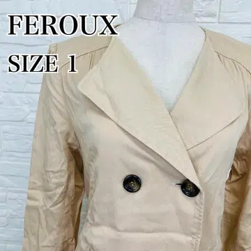 FEROUX 페루 스프링 코트 베이지 1 사이즈 [ 3156 ]