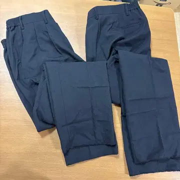 미도리 안전 남녀 겨울 하의 블랙 슬랙스 4L 2세트 파나소닉 스시로