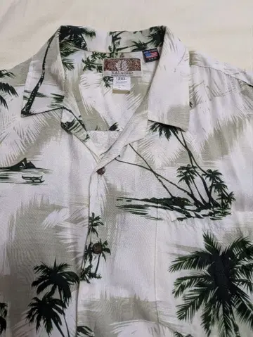 Kalaheo 하와이제 알로하 셔츠 2XL 올 패턴 빅 사이즈