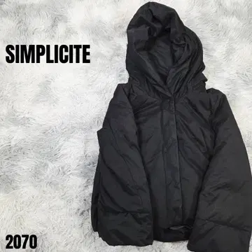 SIMPLICITE 심플리시떼 다운 자켓 블랙 2070