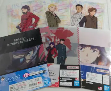 제일복권 에반게리온 클리어 파일 6종 세트 [카츠라기 미사토 다수]