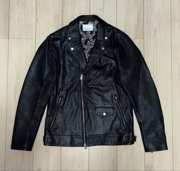 3 새상품급 NUMBER NINE STUDIOUS 더블 라이더 자켓