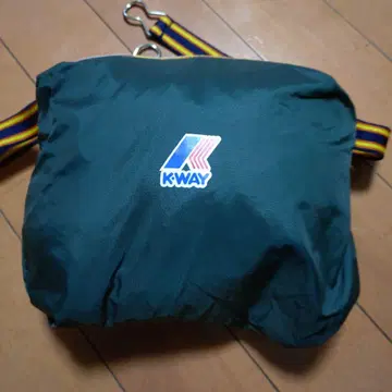 K-MAY 후드 부착 나일론 자켓 L 다크 그린