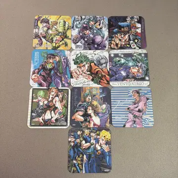 아라키 히로히코 원화전 죠죠전 코스터 10장 세트