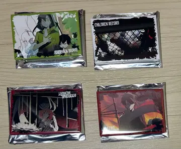 카게프로 캔뱃지 스퀘어 4개 세트