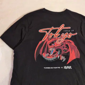 미국제 한정품 오시리스의 천공룡 유희왕 T셔츠 블랙