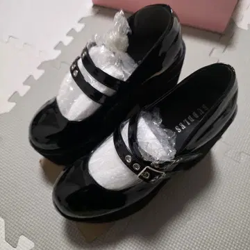 BUBBLES 로퍼 아일렛 벨트 슈즈 38 사이즈