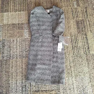 익명 배송 새상품 Dress Lab 그레이 M 트위드 원피스 졸업식