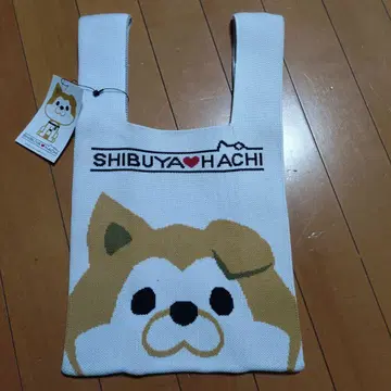 시바견 디자인 에코백 SHIBUYA HACHI 우체국 한정판 완판 레어