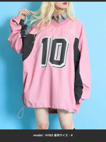 PUNYUS 넘버링 프린트 오버 사이즈 점퍼